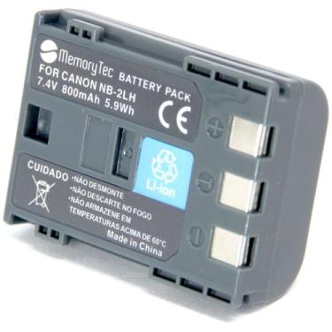 Imagem de Bateria NB-2LH 850mAh para câmera digital e filmadora Canon EOS 350D, 
