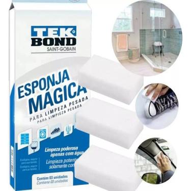 Imagem de Esponja Mágica Para Limpeza Pesada - TEKBOND - TEK BOND