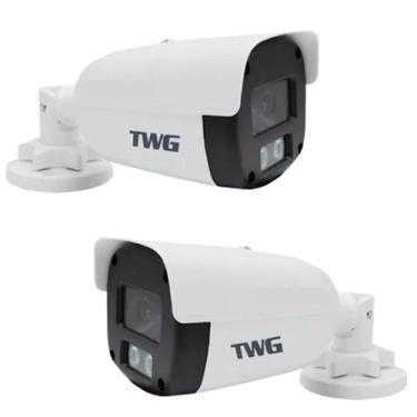 Imagem de Kit 02 camera bullet plast 4x1 2mp tw-7327 star color pl twg - TWG/ IN