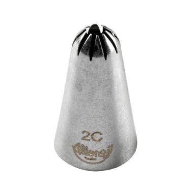 Imagem de Bicos Para Confeitar - Flor De Pitanga - Aço Inox - Nº2C  - 1 unidade 