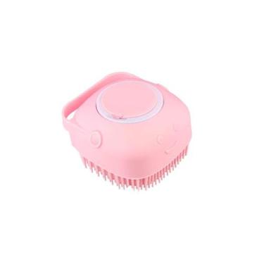 Imagem de Esponja De Silicone Banho Massageadora Dispenser Shampoo - Bella