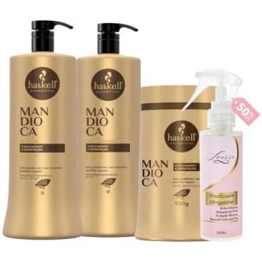 Imagem de Kit Mandioca Sh + Cond 1L + Máscara 900ml + Finalizador Obrigatório Lo
