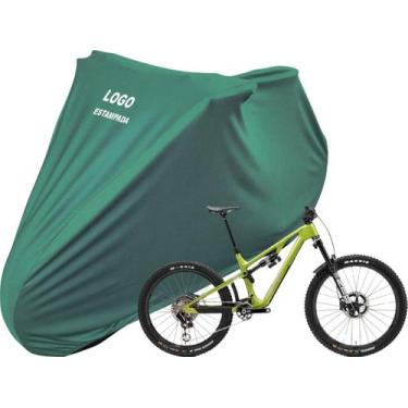 Imagem de Capa Mountain Bike De Tecido Com Logo Merida One-Sixty 10K - Mz, Verde