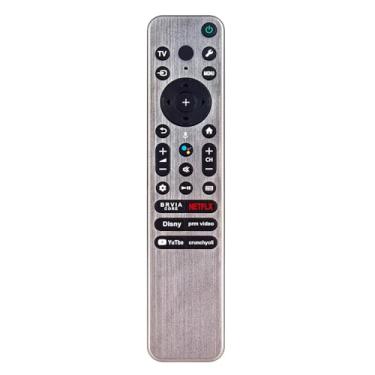 Imagem de RMF-TX910U Controle remoto substituído por voz adequado para Sony TV KD-75X80L KD-55X80L KD-98X77L KD-43X77L KD-85X77L KD-85X80L KD-75X77L KD-43X7L XR-43X93L XR-55A800L CL XR-655 A75L XR-65A80CL
