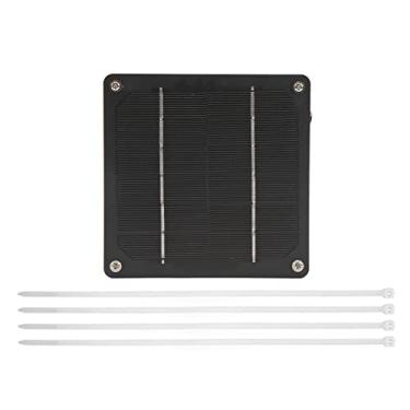 Imagem de Ventilador Solar, Silício Monocristalino 5W 6V, ABS Ventilador de Painel Solar Ar Condicionado Solar Aquecedor Solar de Estufa Com Intensidade do Sol para Diversas Aplicações, de
