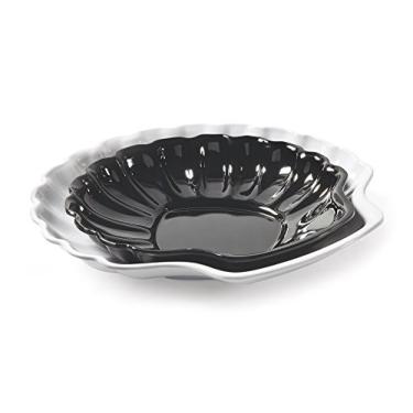 Imagem de Get Pratos brancos de 20 cm, San, resistente à quebra de melamina e sem BPA, para mesa criativa SH-8-W-EC (pacote com 4)