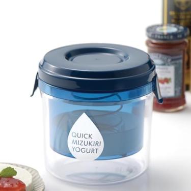 Imagem de Máquina de iogurte grego, coador de iogurte com malha fina - Faça iogurte grego caseiro e soro de leite separado, iogurte grego espesso e cremoso - coador de queijo com tampa