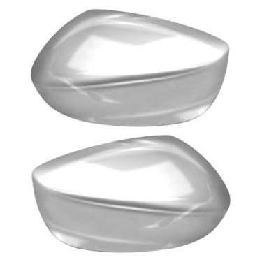 Imagem de Tampa do espelho retrovisor adequado para Honda Accord 2008-2012, revestimento cromado, tampa do espelho retrovisor, capas de proteção para decoração externa, par esquerdo e direito