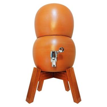 Imagem de Filtro De Barro Bebedouro De Água Purificador Colmeia - Artesanatos Mi