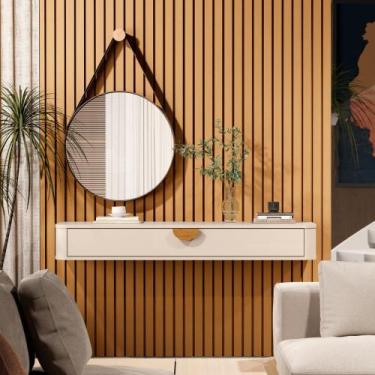 Imagem de Aparador Suspenso Adamantina Off White - CasaH