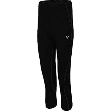 Imagem de Mizuno Meias femininas de corrida Bg3000 3/4, GG, preta/carvão