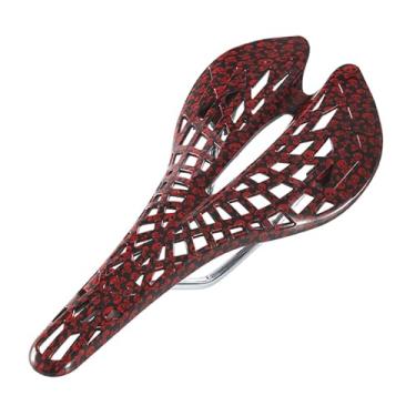 Imagem de menolana Bicicleta Biciclo de Bicicleta Chofte de Seda ABSOLHADA ESTRUTURA HOLA BICYCH SEAT BICKEL SLABE para BICIMENTO de MONTANHA de BICIMENTAÇÃO de ESTRADA, Vermelho