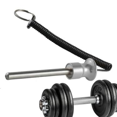 Imagem de Pino de carregamento de peso, pino de pilha de peso | Peças de substituição de pinos de ginástica magnética de serviço pesado - Bloqueio de Acessórios para academia em casa, peças de equipamentos de f