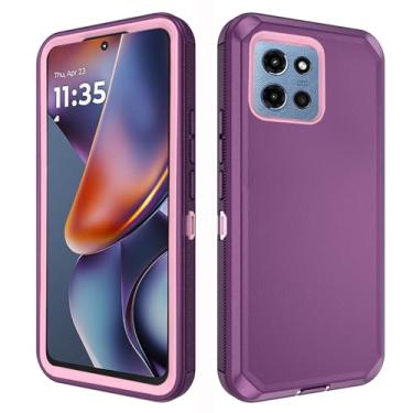 Imagem de Asuwish Capa de celular para Motorola Moto G 5G 2025 capa de celular híbrida robusta à prova de choque rígida à prova de quedas acessórios móveis de corpo inteiro resistente G5G 5 G mulheres homens