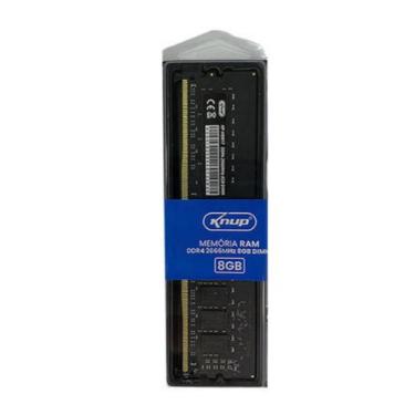 Imagem de Memória ram gamer ddr4 8gb desktop 2666 mhz dimm color preto - KNUP