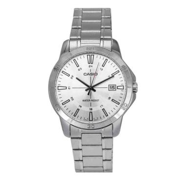 Imagem de Relógio Casio Prata Masculino MTP-V004D-7CUDF-SC-Masculino