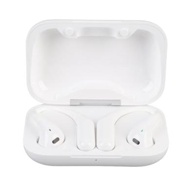 Imagem de Fones de ouvido de tradução, fone de ouvido tradutor compatível com vários idiomas para negócios (preto) (branco)