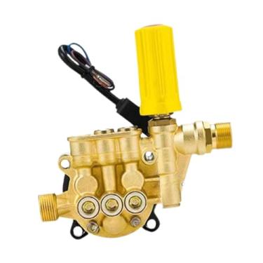 Imagem de Generic Cabeça de bomba de máquina de lavar carros, bomba de arruela automotiva, alta pressão, fácil de instalar, peças de reposição para pisos do pátio, Ouro