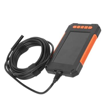 Imagem de P40 Endoscópio de 8mm 1920 X 1080p IP67 Imper Impermeável 4,3 Polegadas Tela de Tela de Mão Laranja do Computador de Mão Laranja Laranja