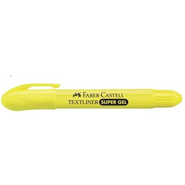 Imagem de Caneta Marca Texto Gel, Faber-Castell, SuperSoft, SM/1557, Amarelo