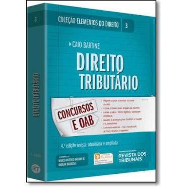 Imagem de Direito Tributário - Vol.3 - Coleção Elementos do Direito - REVISTA DO