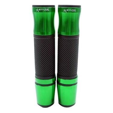 Imagem de Manopla Esportiva Com Peso Luva Punho Stark Race Moto, Verde