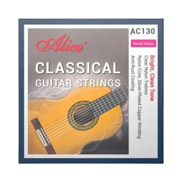 Imagem de Alice-cordas de guitarra acústica, fibra de nylon, instrumentos musica