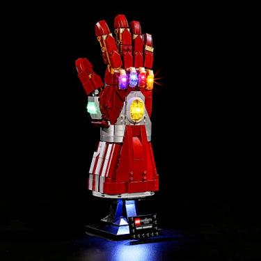 Imagem de YEABRICKS LED Light for Lego 76223 Marvel Nano Gauntlet Building Blocks Model (Lego Set NOT Included)