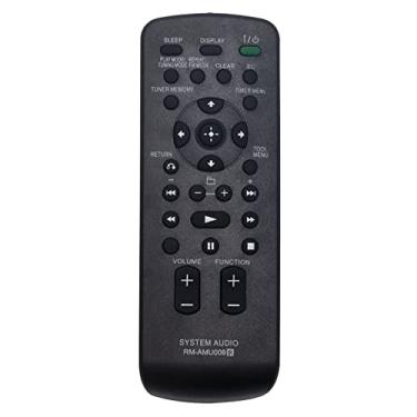 Imagem de Allimity Controle remoto substituído RM-AMU009 adequado para sistema de componentes Sony Mini Hi-Fi MHC-EC709iP MHC-EC909iP MHC-EC99i HCD-EC78P SS-EC68i SS-CMX500 HCD-EC709iP SS-EC709iP SS-WG909iP