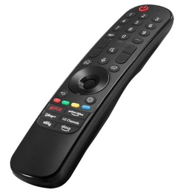 Imagem de MR23GA Controle remoto substituído por voz mágica para Smart TV LG QNED75 QNED80 Series 43QNED75URA 50QNED75URA 55QNED75URA 65QNED75URA 75QNED75URA 50QNED80URA 55QNED80URA 65QNED80URA 65QNED75URA