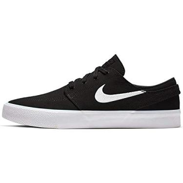 Imagem de Nike Tênis masculino SB Zoom Stefan Janoski, Multicolorido, preto, branco, cinza trovão, marrom claro 000, 42