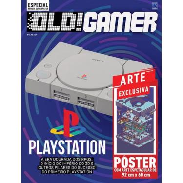 Imagem de Pôster Decorativo PlayStation Console 50cm x 70cm Sem Dobras - Editora