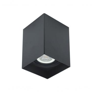 Imagem de Spot De Sobrepor Recuado Quadrado Par20 Cor Produto Preto