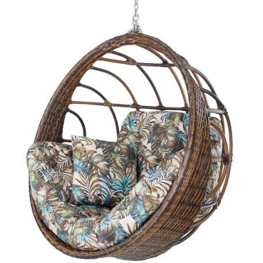 Imagem de Balanço Ninho Suspenso Hungria Argila E Maranta Bege