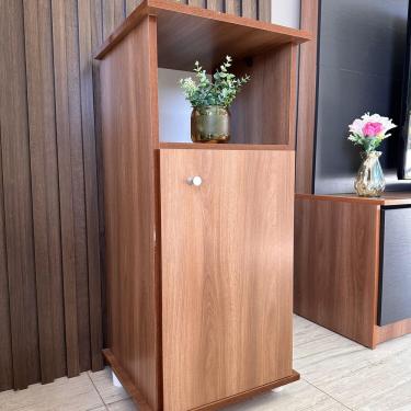 Imagem de Balcão Bebedouro 1 Porta Com Nicho Decorativo Manchester