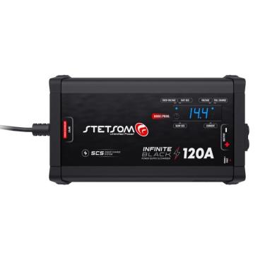 Imagem de Carregador De Bateria Stetsom Infinito Black 120a