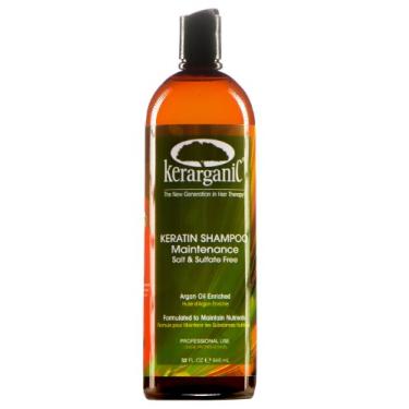 Imagem de KERARGANIC Tratamento De Queratina Orgânica - Shampoo Sem Sal E Sulfato 32Oz Por