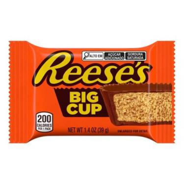 Imagem de Kit Chocolate Reeses Peanut Butter Big Cup Hersheys 39g Unidade Import