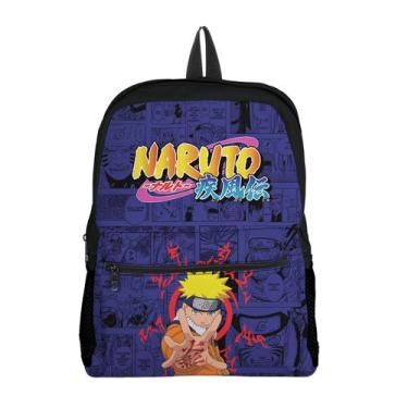 Imagem de Mochila com Bolso Infantil Avulsa Naruto Menina e Menino  - Use Thuco,
