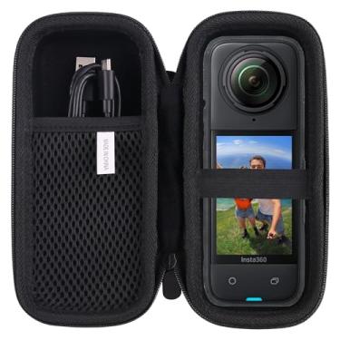 Imagem de JINMEI Estojo De Transporte Rígido Em Eva Compatível Com Câmera Ação Insta360 X4-360 (Insta360 X4)