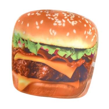 Imagem de simhoa Adereços de fantasia de hambúrguer, novidade, fantasia de Halloween para cosplay, carnaval, vestir-se, para Crianças