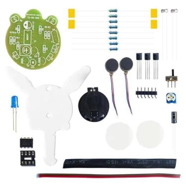 Imagem de Generic Kit de Fotossensível Projeto de Soldagem com Luz Respiratória Projetos Eletrônicos Robô Móvel para Crianças em Sala de Aula