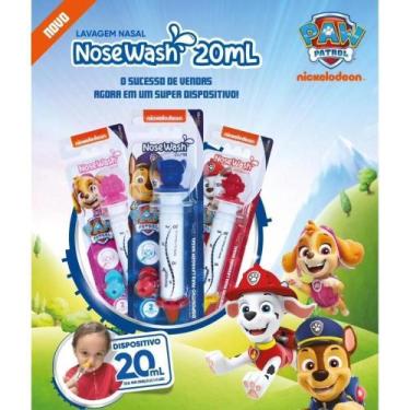 Imagem de Seringa Lavagem Nasal 20Ml Nosewash Patrulha Canina Chase