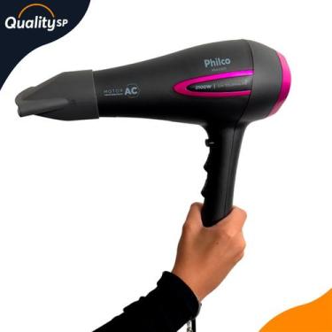 Imagem de Secadores De Cabelo Philco Psa3300 2,1 Kw/h 2100w 110v 220v, Cinza e R