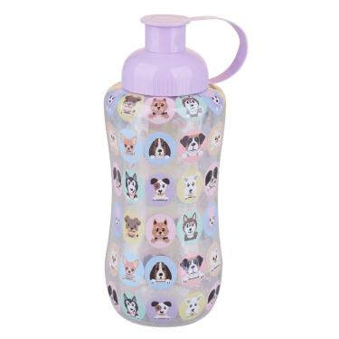 Imagem de Garrafa Squeze Cachorrinhos 600ml Homeflex MD255