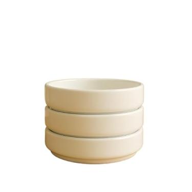 Imagem de Comedouro Gato de Porcelana Branca – Tigela para gato 230ml Pet Elegante, Resistente Ração e Água (3)