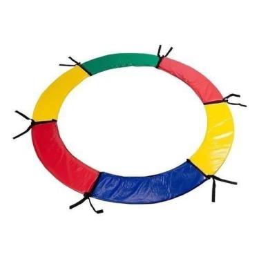 Imagem de Proteção de Molas Para Cama elástica 1,40m - Colorida e Super Segura -
