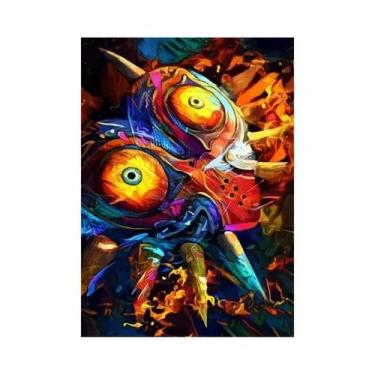 Imagem de Zeldas Link Legend Videogame Pintura Em Tela Arte De Parede Para Quart