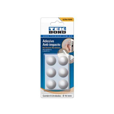 Imagem de Batente Protetor Tekbond Gota D Gg 19,1M 06Pcs Blister