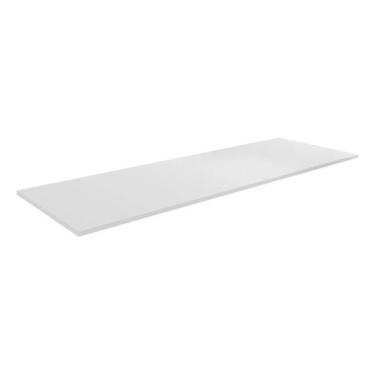 Imagem de Tampo para balcão Andreia 1,60 branco ajl moveis - Ajl Móveis
